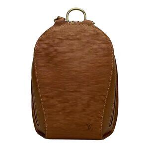 LOUIS VUITTON Mabillon Cipango Gold Epi Unclear Backpack Leather 503-090225